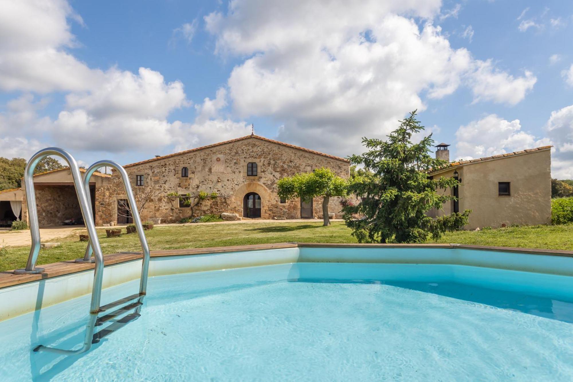 La Pahissa De Can Abras Casa Rural Girona Dış mekan fotoğraf