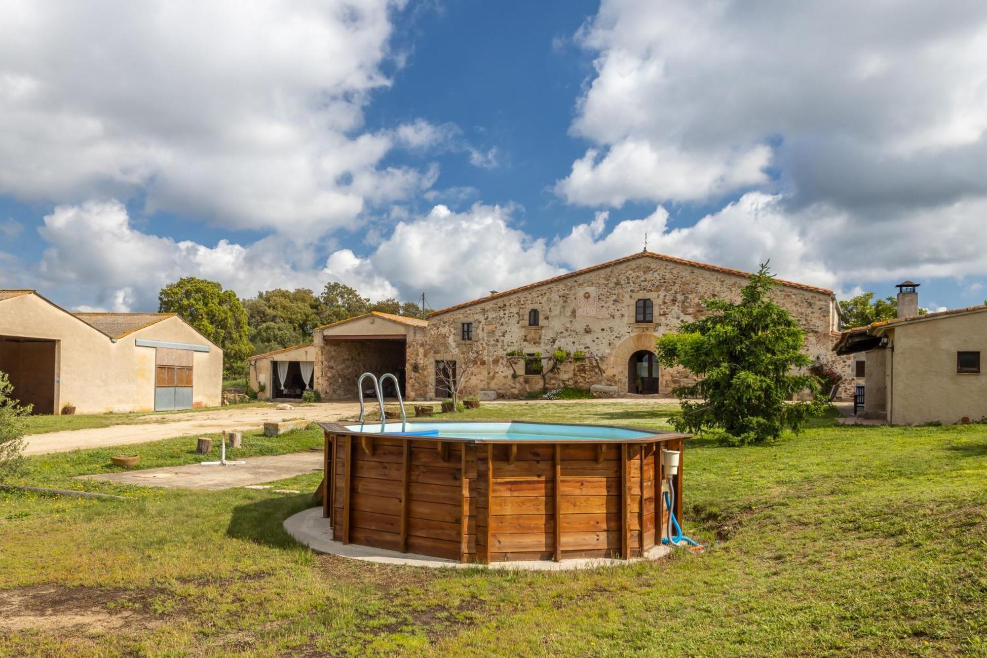La Pahissa De Can Abras Casa Rural Girona Dış mekan fotoğraf