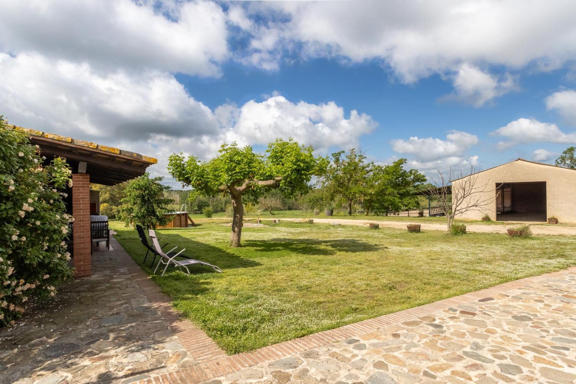 La Pahissa De Can Abras Casa Rural Girona Dış mekan fotoğraf